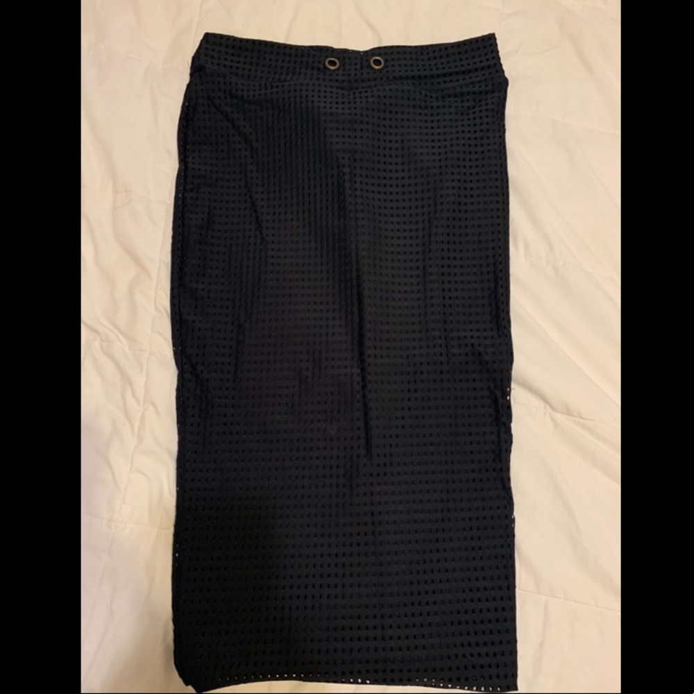 Ebony umalas mesh skirt